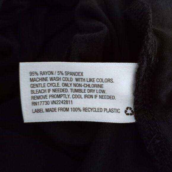 MOSSIMO BLACK TEE-SHIRT DRESS SZ.S EUC - Picture 8 of 8